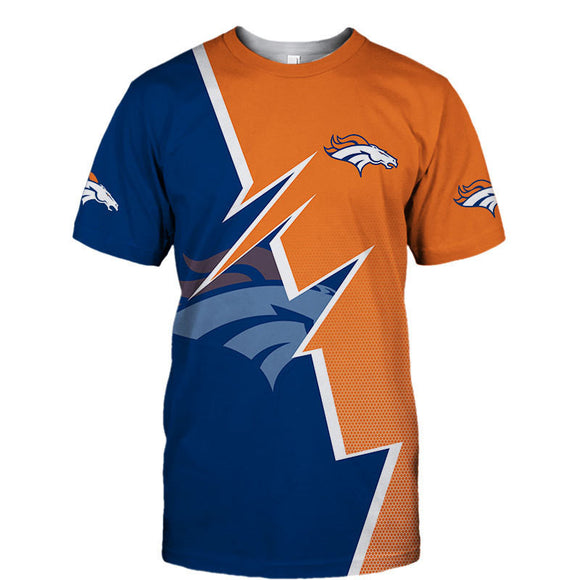 15% OFF Denver Broncos Tee Shirts Zigzag On Sale - Hurry up!