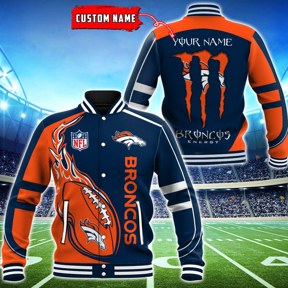 19% OFF Denver Broncos Varsity Jackets Monster Energy Custom Name