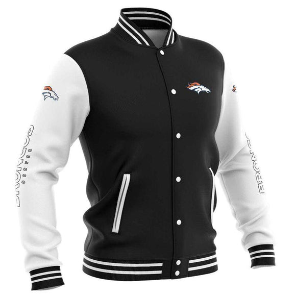 18% SALE OFF Men’s Denver Broncos Full-nap Jacket On Sale