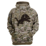 Up To 20% OFF Detroit Lions Camo Hoodie Cheap - Limited Time Sale