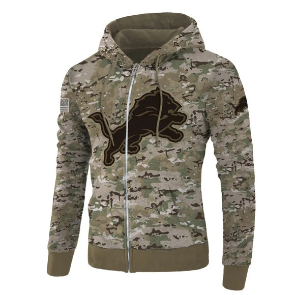 Up To 20% OFF Detroit Lions Camo Hoodie Cheap - Limited Time Sale