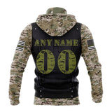 Up To 20% OFF Detroit Lions Camo Hoodies Personalized Name Number