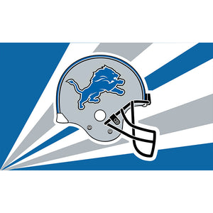 Up To 25% OFF Detroit Lions Flags Helmet 3x5ft