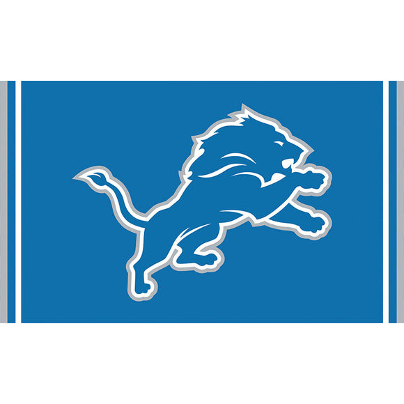 UP TO 25% OFF Detroit Lions Flags 3x5 Logo Two Strip - Only Today