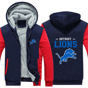 17% OFF Best Detroit Lions Fleece Jacket, Cowboys Winter Coats