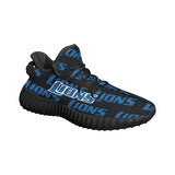 Detroit Lions Shoes Team Name Repeat - Yeezy Boost 350 style