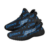 Detroit Lions Shoes Team Name Repeat - Yeezy Boost 350 style