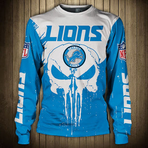 20% OFF Men’s Detroit Lions Sweatshirt Punisher On Sale