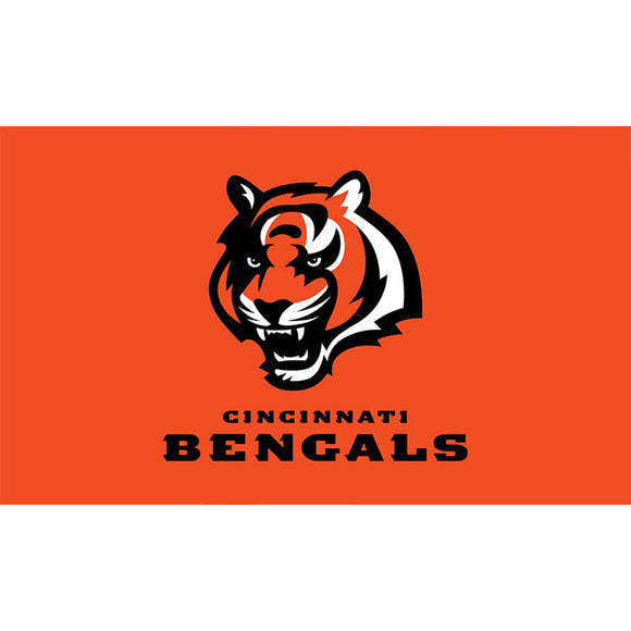 25% OFF Fabulous Cincinnati Bengals Flags 3x5 Ft Logo - Now