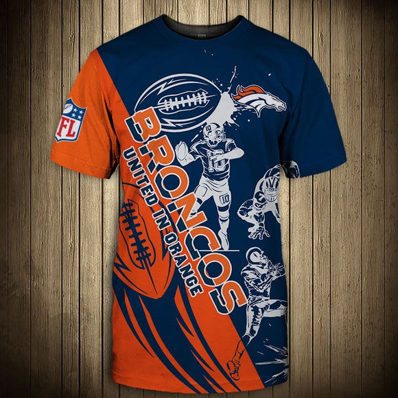 15% SALE OFF Men’s Denver Broncos T-shirt Vintage