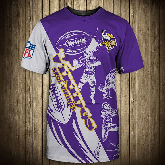 15% SALE OFF Men’s Minnesota Vikings T-shirt Vintage