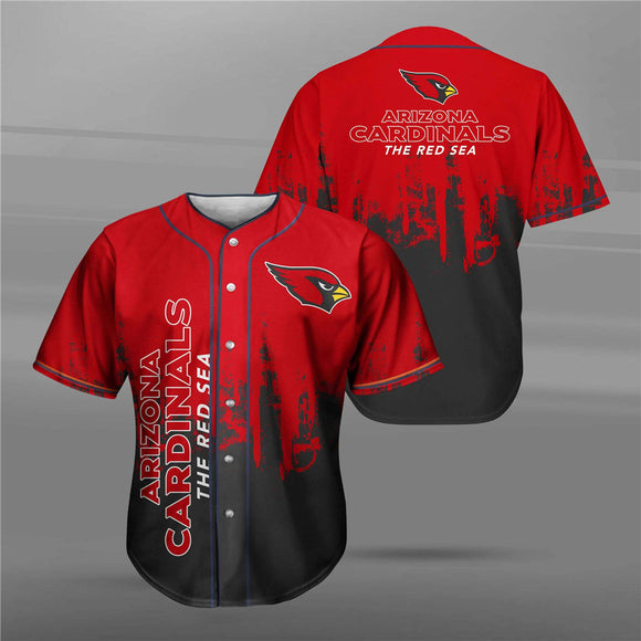 Graffiti Arizona Cardinals Baseball Shirt Men