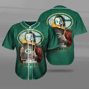 UP To 20% OFF Best Green Bay Packers Baseball Jersey Shirt Joker Graphic