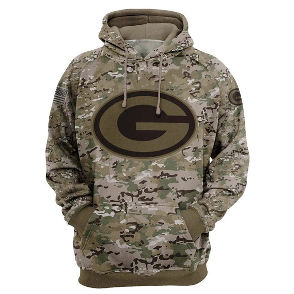 Up To 20% OFF Green Bay Packers Camo Hoodie Cheap - Limited Time Sale