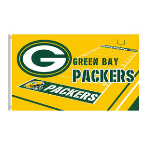 25% SALE OFF Green Bay Packers Flag 3x5 Field Design - Today