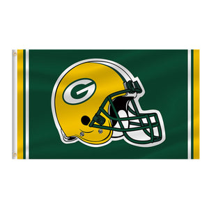 UP TO 25% OFF Green Bay Packers Flags 3x5 Logo Two Strip - Only Today