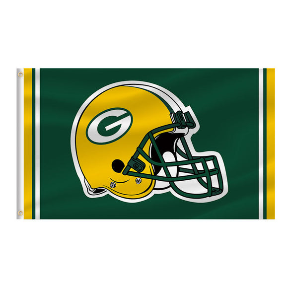 UP TO 25% OFF Green Bay Packers Flags 3x5 Logo Two Strip - Only Today