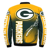 17% OFF Men’s Green Bay Packers Jacket Helmet - Limitted Time Offer