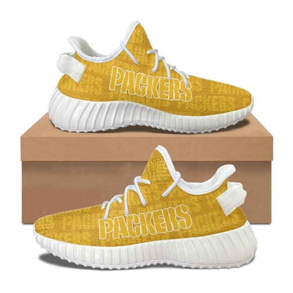Green Bay Packers Shoes Team Name Repeat - Yeezy Boost 350 style