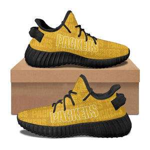 Green Bay Packers Shoes Team Name Repeat - Yeezy Boost 350 style