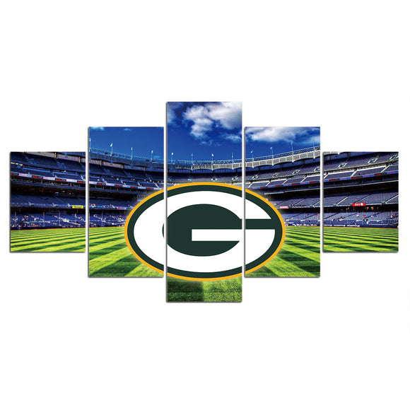 30% OFF Green Bay Packers Wall Art Stadium Canvas Print For Sale