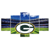 30% OFF Green Bay Packers Wall Art Stadium Canvas Print For Sale