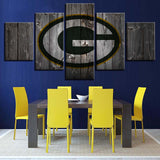 Up to 30% OFF Green Bay Packers Wall Art Wooden Canvas Print