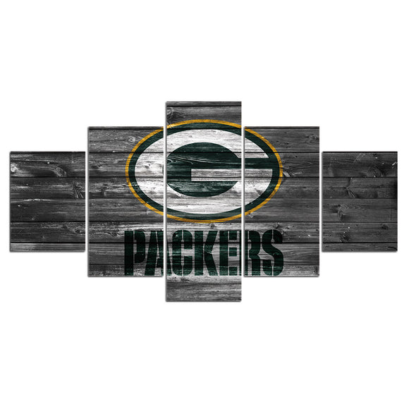 30% OFF Green Bay Packers Wall Decor Wooden No 2 Canvas Print