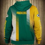 11% OFF Green Bay Packers Zipper Hoodie Stripe - Limited Time Offer