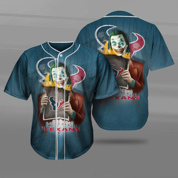 UP To 20% OFF Best Houston Texans Baseball Jersey Shirt Joker Graphic