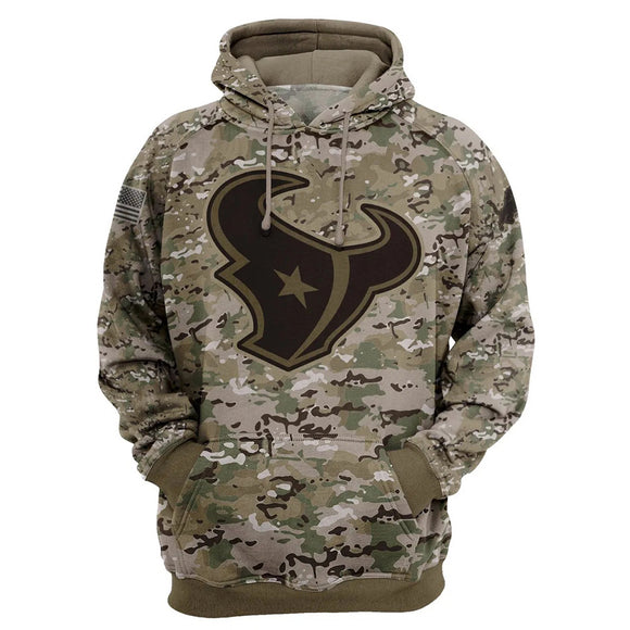 Up To 20% OFF Houston Texans Camo Hoodie Cheap - Limited Time Sale