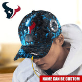 The Best Cheap Houston Texans Caps Skull Custom Name