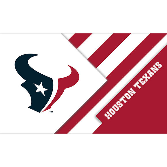 Up To 25% OFF Houston Texans Flag 3x5 Diagonal Stripes For Sale
