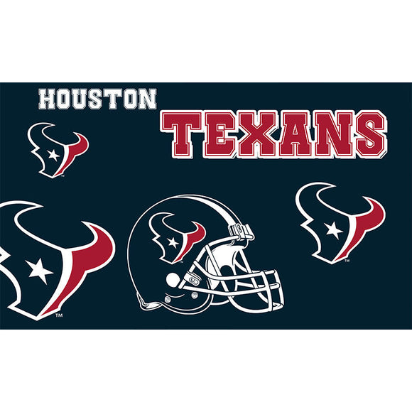 25% OFF Houston Texans Flag 3x5 Helmet Design Banner - Only Today