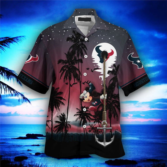 18% OFF Cheap Houston Texans Hawaiian Shirt Hawaii Night Sky