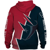 20% OFF Houston Texans Hoodie Zigzag - Hurry up! Sale Ends in