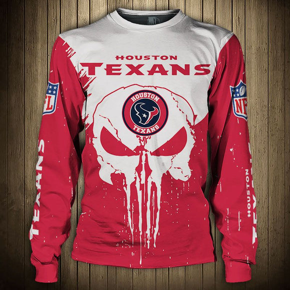20% OFF Men’s Houston Texans Sweatshirt Punisher On Sale