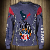 20% OFF Best Best Houston Texans Sweatshirts Claw On Sale