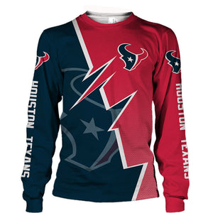 20% OFF Houston Texans Sweatshirts Zigzag On Sale - Hurry up!