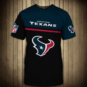 15% SALE OFF Houston Texans T-shirt Skull On Back