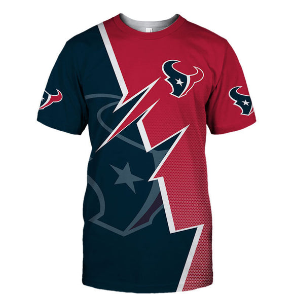 15% OFF Houston Texans Tee Shirts Zigzag On Sale - Hurry up!