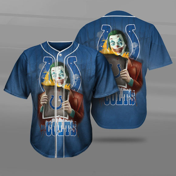 UP To 20% OFF Best Indianapolis Colts Baseball Jersey Shirt Joker Graphic