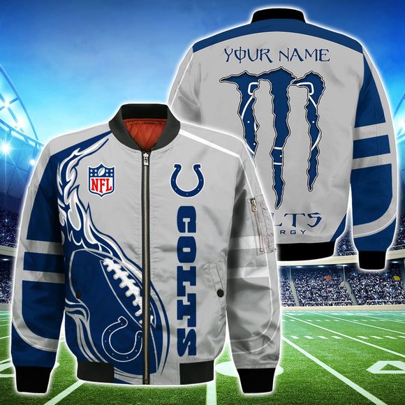 20% SALE OFF Indianapolis Colts Bomber Jackets Monster Energy Custom Name
