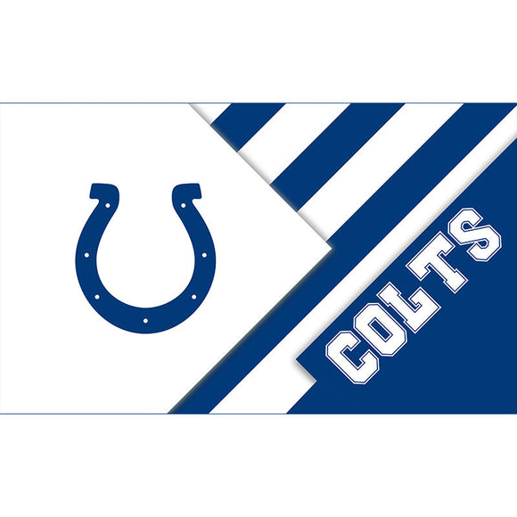 Up To 25% OFF Indianapolis Colts Flag 3x5 Diagonal Stripes For Sale