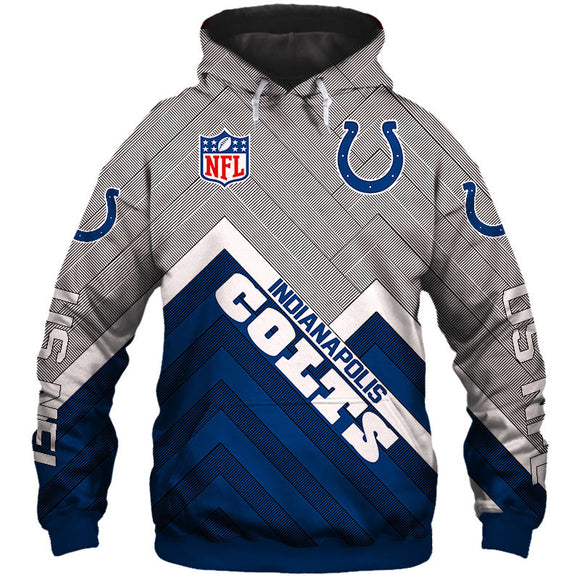 20% SALE OFF Indianapolis Colts Full Zip Hoodie No 04