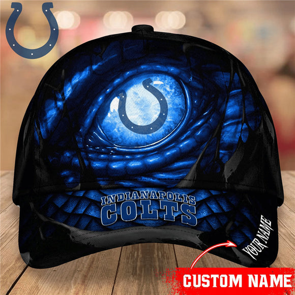 Lowest Price Indianapolis Colts Hats Dragon's Eye Custom Name