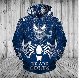 20% OFF Hot Sale Indianapolis Colts Hoodie – Venom Hoodie Halloween.