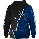 20% OFF Indianapolis Colts Hoodie Zigzag - Hurry up! Sale Ends in