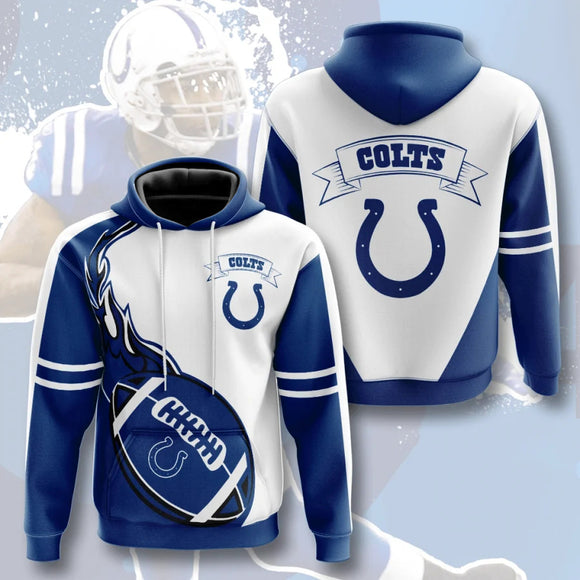 20% SALE OFF Men's Indianapolis Colts Hoodies Flame Ball