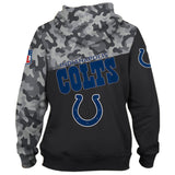20% OFF Indianapolis Colts Military Hoodie 3D- Limited Time Sale